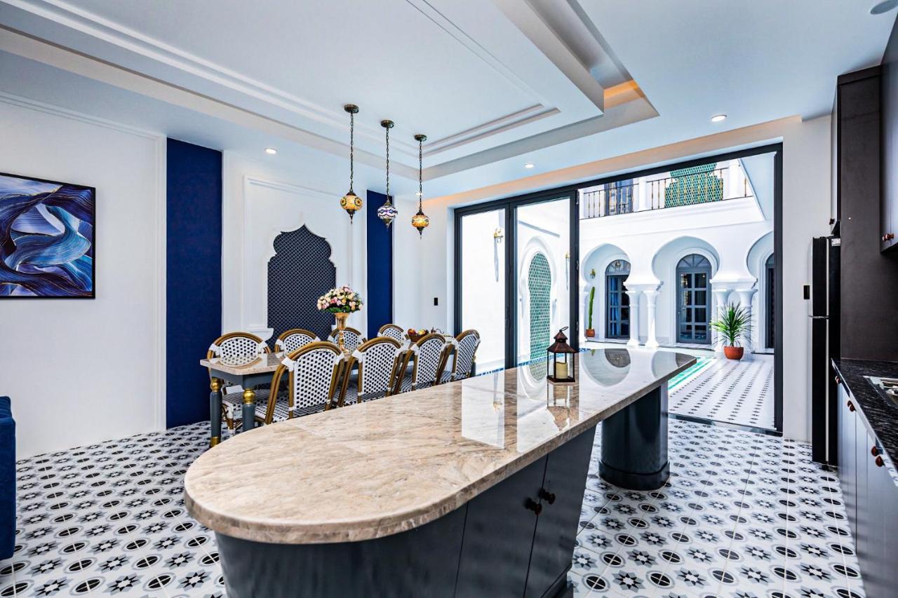 T-Maison Riad Villa, With Pool, Karaoke, Billiards, Near Beach, Vung Tau Buitenkant foto